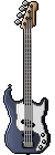 Sclptures' guitar